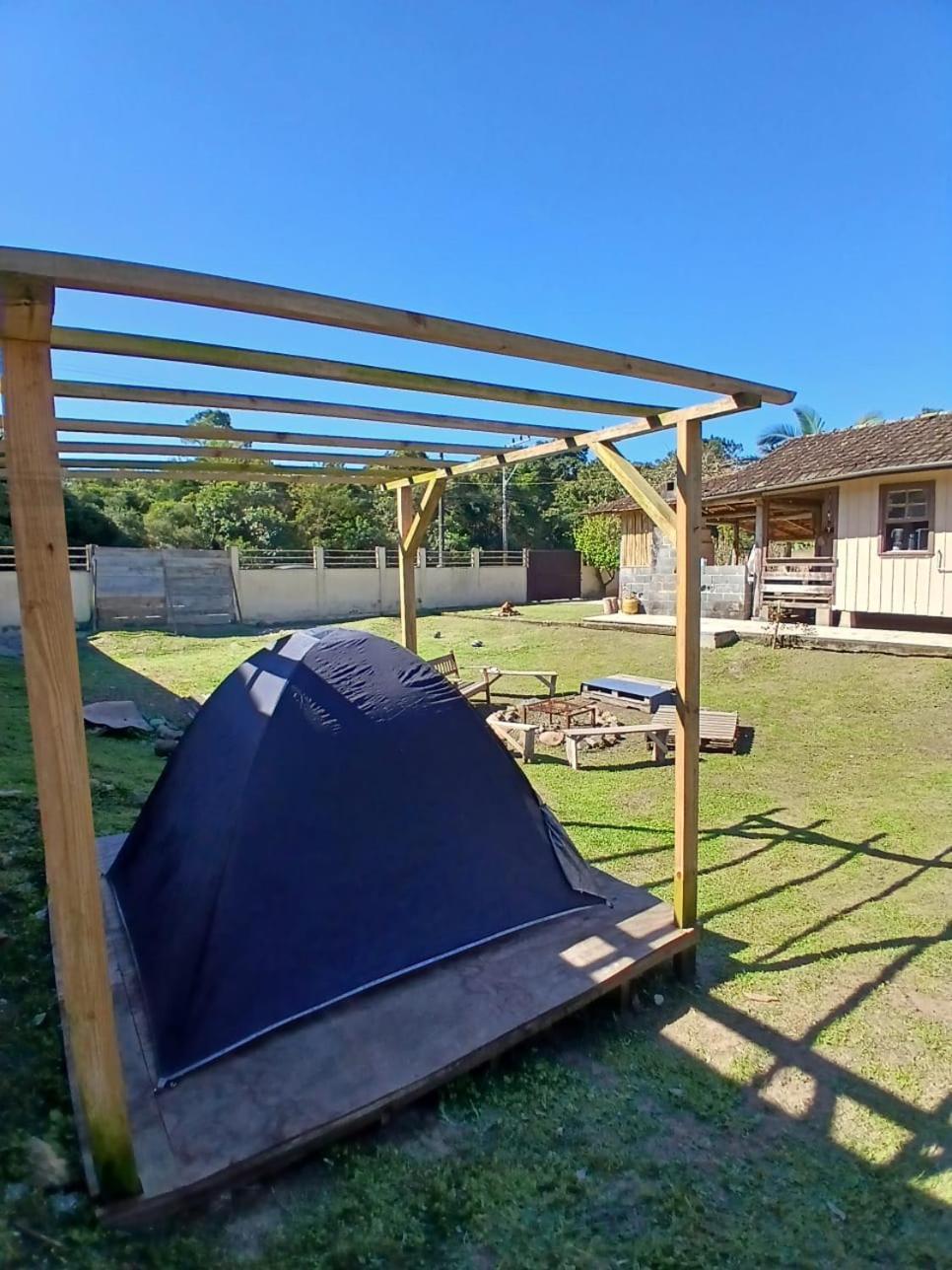 La Casita Casa Familiar Hospedagem E Camping Urbano Navegantes Extérieur photo