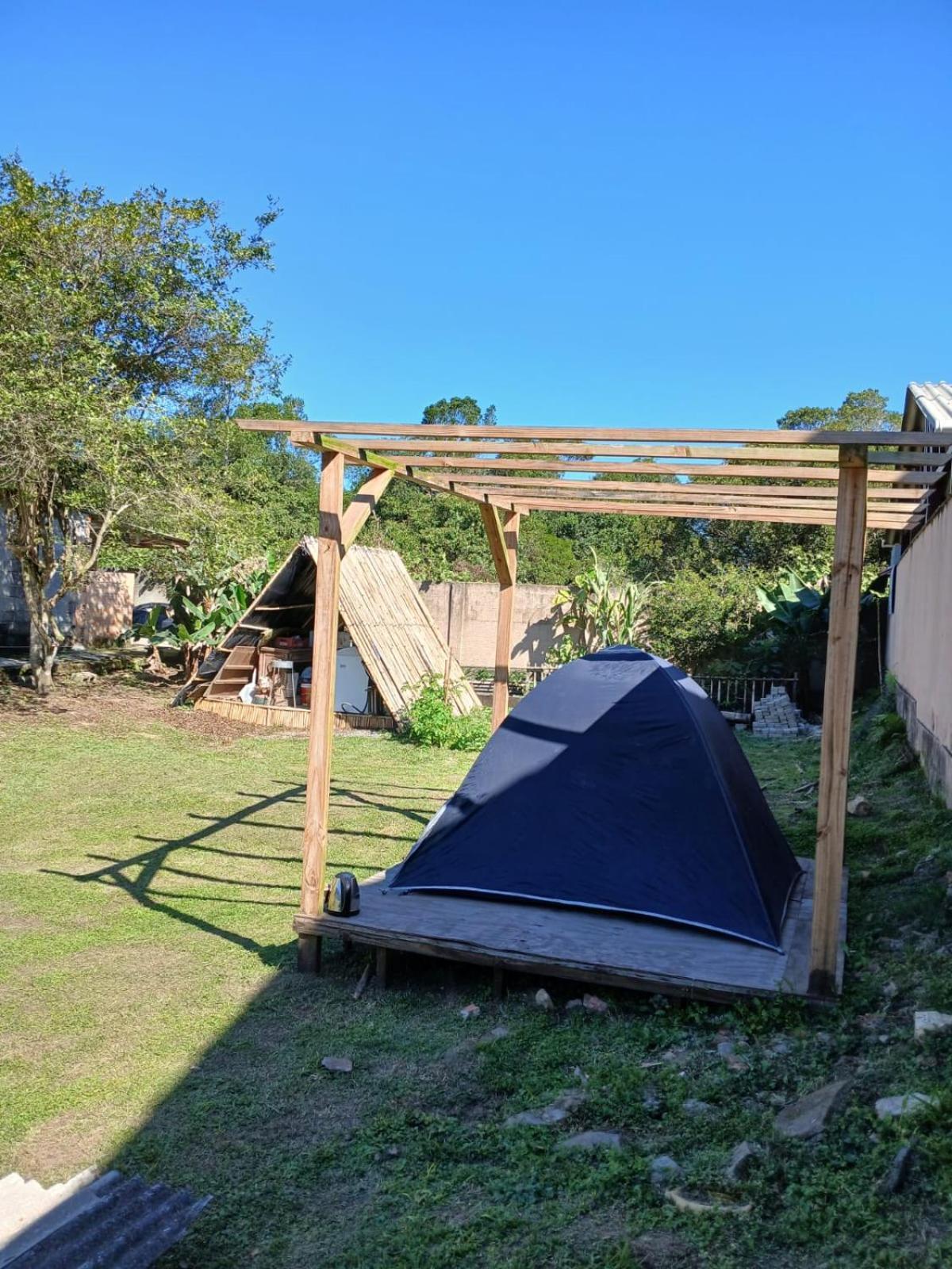 La Casita Casa Familiar Hospedagem E Camping Urbano Navegantes Extérieur photo